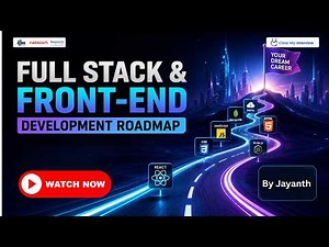 Complete Front End Developer Roadmap 2026 | Step-by-Step Guide
