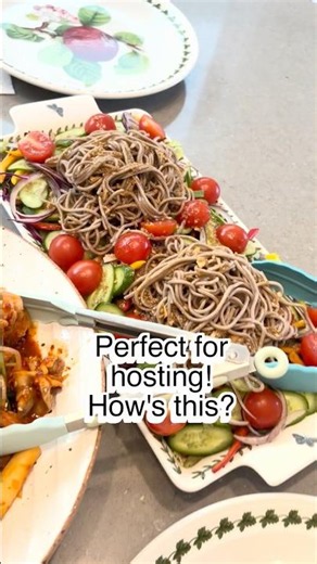 The Perfect Soba Salad for Hosting! 🥗