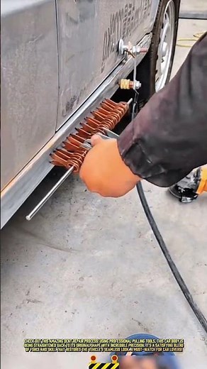 Repairing & Straightening Car Body for Perfect Automotive Restoration