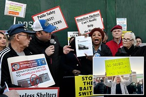 Protesters rip NYC for replacing promised affordable housing building with homeless shelter: ‘Bait and switch’
