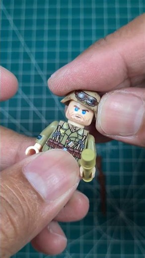 Lego Afrika Korps Wilhelm WH Desert Infantry 98K Rifles - Unofficial minifigures #worldwar2