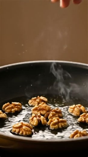 When Walnuts Hit the Hot Pan 🥜🔥 The Most Satisfying Roast Ever!