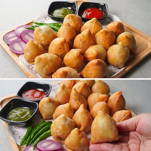 518K views · 957 reactions | Chicken Singara Recipe | Mini Chicken Samosa Recipe | Easy Iftar Recipe | Yummy Recipes | Facebook