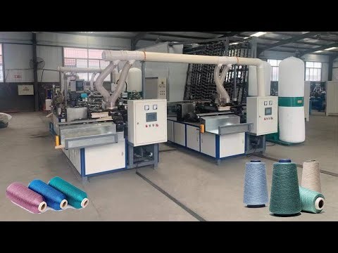 Paper Cone Making Machine For Textile Spinning Winding With Double Cone