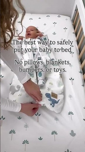 Let’s talk about the ABCs of safe sleep—because when it comes to putting your baby down at night,