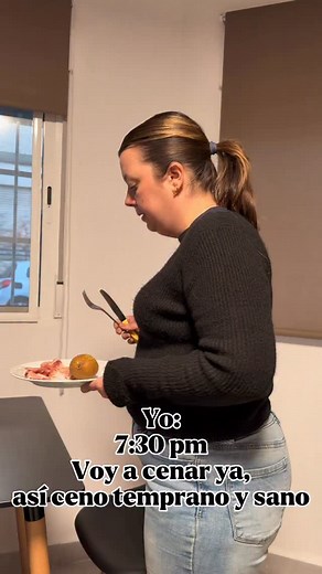 ✅Os pasa⁉️😂😂 #recena #cena #sano #temprano #familia #dieta #risas #humor #comedia | La Nena y punto