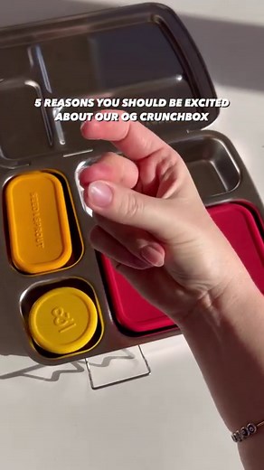 5.4K views · 3 comments | The OG CrunchBox is come back! After selling out, it’s almost hear. What sets it apart? Here are 5 benefits of owning our CrunchBox. But the best part? The positive impact you’ll have by making a sustainable choice for the planet. Hey this could be the last lunch box you’ll ever buy. 綾 | Seed & Sprout | Facebook