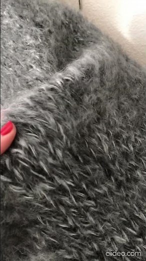 Hand Knitted Long hair Mohair Sweater by LanaKnittings