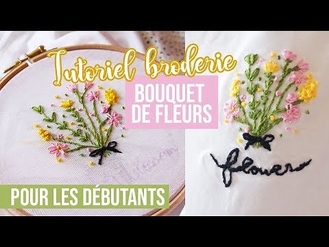 BRODERIE sur TEE-SHIRT | Débutant Facile