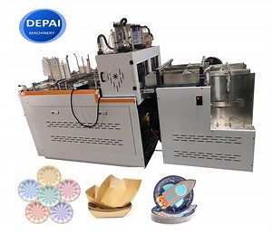 [Hot Item] Hot Sell Production Line Fully Automatic Paper Dishes Disposable Paper Plate Making Machine