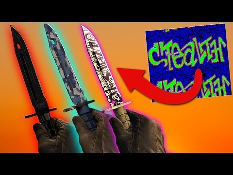 All Freehand, Black Laminate, & Bright Water Knives Gameplay + Pattern Info (CS:GO)