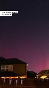 Aurora Borealis Displays STUNNED Americans Across the Country #shorts