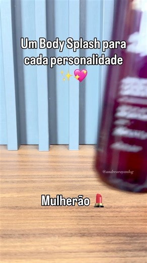 UM BODY SPLASH DO BOTICÁRIO PARA CADA PERSONALIDADE