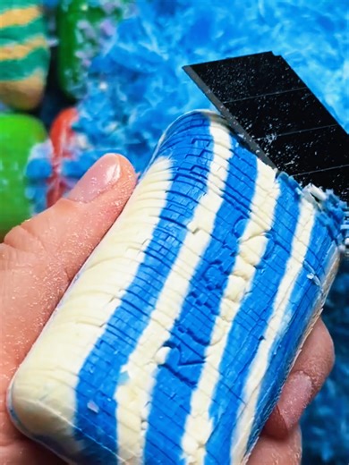 🧼 Crystal Soap Cutting 🔪✨ | Ultra Crisp ASMR Experience Dive into the satisfying world of crystal soap cutting. Every slice hits with razor-sharp precision, creating a clean, ultra-crisp snap that tingles from head to toe 🔪💎 Watch tiny shimmering fragments crumble slowly, producing a deep, controlled crunch perfect for every ASMR trigger 🎧✨ This is premium ASMR therapy: Sharp, clear textures Perfectly detailed sounds Flawless audio crafted to relax your mind, slow your breathing, and melt a