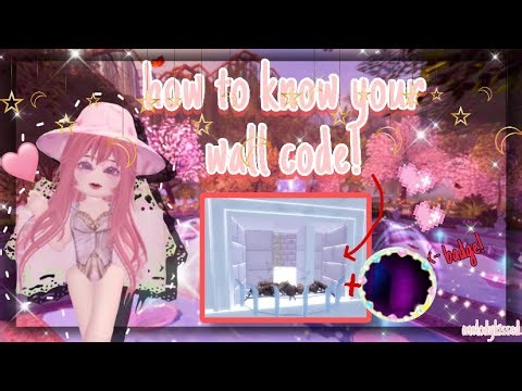 🍥|| HOW TO KNOW YOUR BRICK WALL CODE!! ||🍥|Royale High