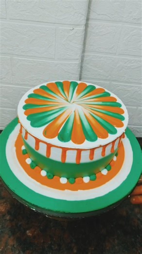 Indian flag logo design ideas 💡#shortvideo #shortviral #cake #howtomakecakecreamathome