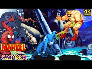 Marvel vs. Capcom - Spider-Man & Venom (Arcade / 1998) 4K 60FPS