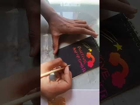 Scratch note drawing