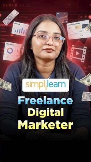 How to Become a Freelance Digital Marketer | Quick Tips! #shorts #simplilearn
