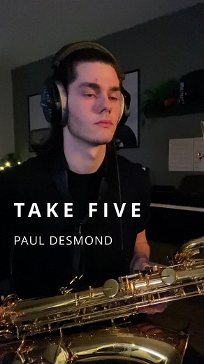 Baritone Saxophone Cover of Take Five by Paul Desmond