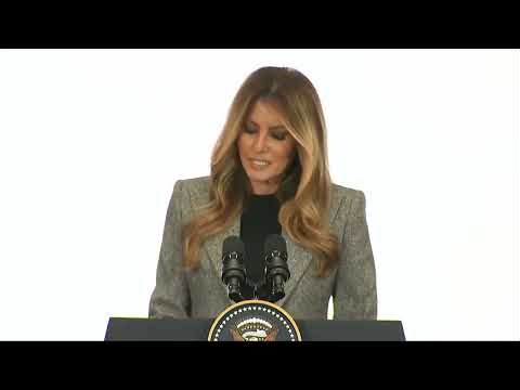 'As people, we dream. As leaders, we progress' — Melania Trump at UN summit