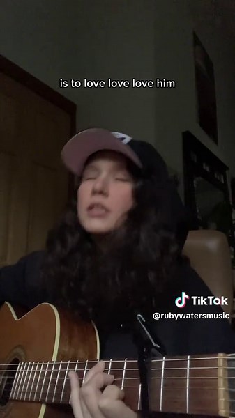 This lil tune is from 1959 and no one sings it better than my momma, but I like to play it too sometimes ❤️‍🩹 #acoustic #cover #singer #rubywaters #indierock