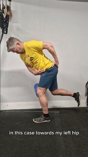 Single Leg Hip Hinge with Internal Rotation Bias of the hip