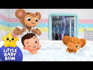 ⛈️ I Hear Thunder! | Nursery Rhymes & Kids Songs - ABCs and 123s | Learn with Little Baby Bum