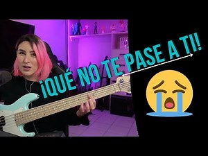 3 MISTAKES I Made as a BEGINNER on the ELECTRIC BASS!