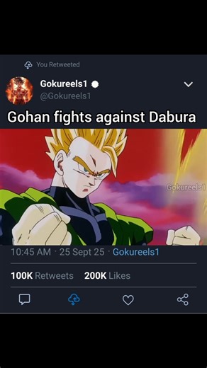 5.2K views · 120 reactions | Gohan fights against Dabura | Gokureels1 | Facebook