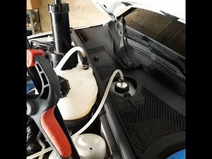 Bleeding the brakes on an Audi A4 B8