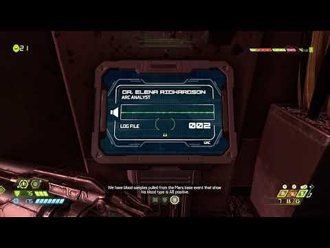 How To Get Dr Elena Richardson Log 1 - Doom Eternal Arc Complex Collectible Location - Doom Secrets