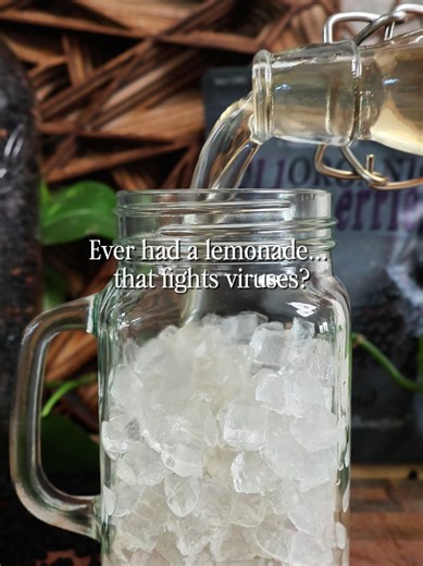 Another easy, delicious, and healthy drink recipe for you! Everyone would be drinking elderberry syrup if they knew the benefits! All you need is some lemonade and add your dose of elderberry syrup to it! The perfect amount is 1 tbsp per 16 oz beverage! This is part 16 of our 21 part series, 'Elderberry in the Kitchen' where we show you fun exciting ways to use elderberry in your kitchen. I linked our organic elderberries below but we also have our DIY elderberry syrup kits, which make the perfe