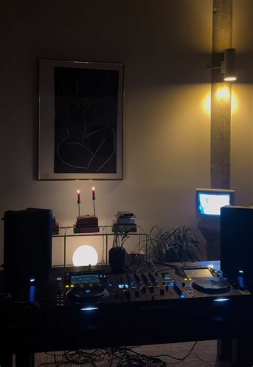 Loft Apartment Night Ambiance and VHS Collection Haul