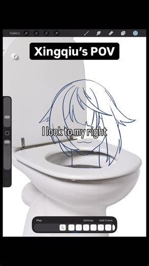 rxqine on Instagram: "JEALOUS XINGQIU?! Also this is in Xingqiu’s POV. Bro is ready to wish for C6 R5 for his boyfriend. No. We don’t address the elephant in the room. Bro is the planet in the room (pun intended, xingqiu in Chinese but different tones can mean planet. 行秋，星球。) #genshin #genshinimpact #arttrend #fypシ #fyp Genshin memes I look to my right AJ Look to my left Daddy These partners stink of poo"