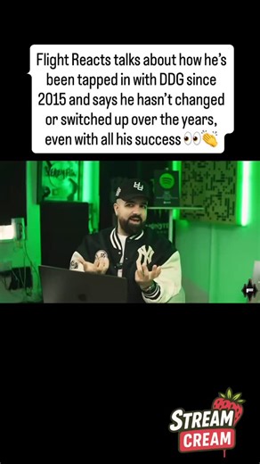StreamCreamTv on Instagram: "Flight Reacts talks about how he’s been tapped in with DDG since 2015 and says he hasn’t changed or switched up over the years, even with all his success 👀👏 #flightreacts #ddg #twitch #viral #reels"