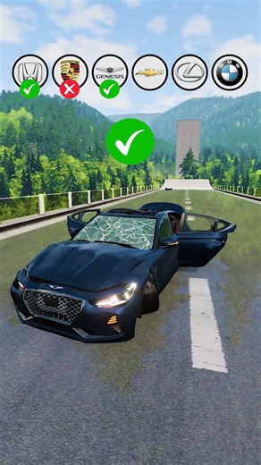 Can This Car Land and Stop in Time? 😱 | BeamNG.drive ⭐
