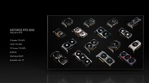 Nvidia launches RTX 3050