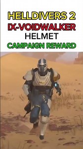 The IX-VOIDWALKER Helmet Is FINALLY Here! - Helldivers 2