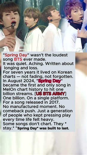 BTS's 'Spring Day' Just Made History That No Song Has Ever Done