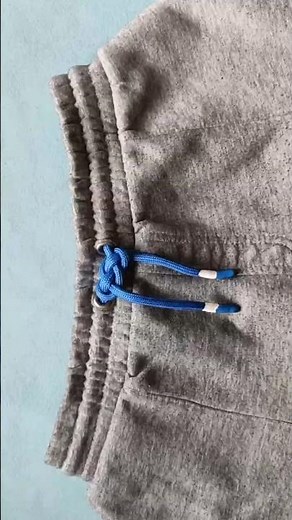 This Pants Drawstring Knot Looks Amazing! 🔥