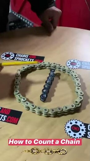 Chains & Sprockets - Technical Tips - Counting a Chain