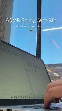 ASMR Study in the Library with me | No Talking, Ambient Sound 📚 (short)