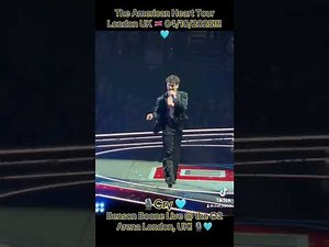 🩵 Benson Boone: The American Heart Tour @ the O2 Arena London UK 🇬🇧 03/11/2025!!! 🎙️Cry 🩵