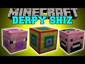 Minecraft: DERPY SHIZ (DERPY BLOCKS, ORE, PIGS, ITEMS & MORE!) Mod Showcase