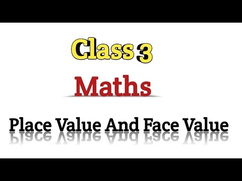 Place Value And Face Value Class 3 Maths// Class 3rd Maths @ncmalini8511 