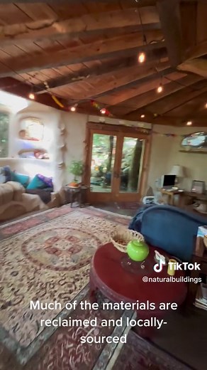 Cob house tour! #cobhouse #handsculpted #sustainable #naturalbuilding #reclaimed #upcycle #permaculture #offgridliving