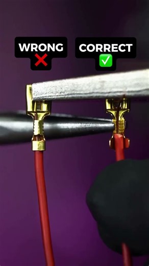 How to Properly Crimp Spade Terminals Stop Doing This! 🔌