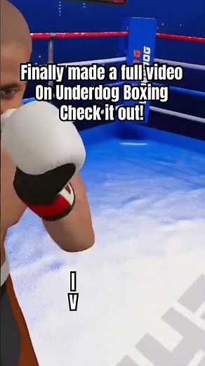 Underdog Boxing Deserves VR Game Of The Year