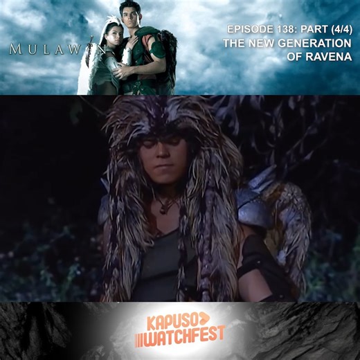 Mulawin: Episode 138 (Part 4 of 4) The magical bird Balasik has prophesized that half-human, half-Mulawin Alwina is the Sugo or the chosen one who will unite the bird men and the human race. As Alwina follows her destiny, a young Mulawin named Aguiluz is entrusted to protect her from the Ravenas, a group of bird men that sees humans as destructive to the environment that will do whatever it takes to bring the Sugo down. Will Alwina be able to bring peace among her people? #Mulawin #KapusoWatchfe